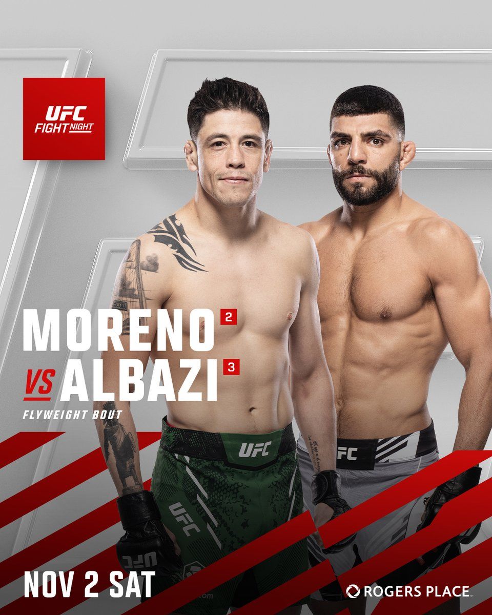 UFC Fight Night: Moreno vs Albazi