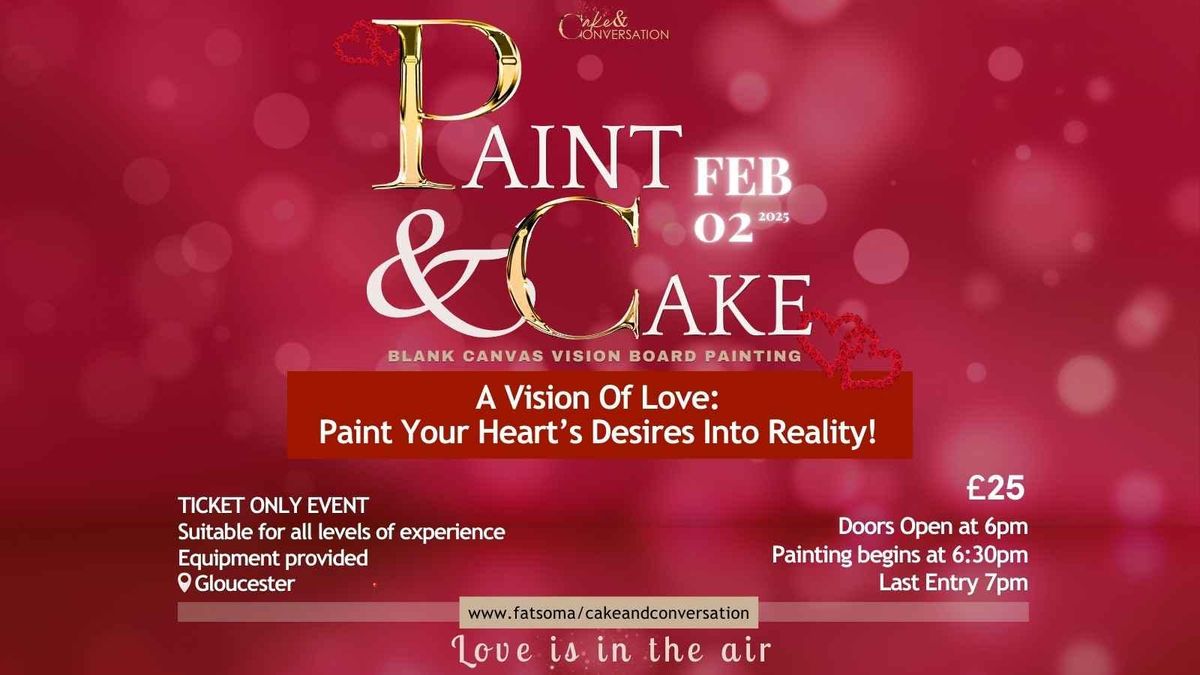 PAINT &amp; CAKE - A Divine Feminine Event