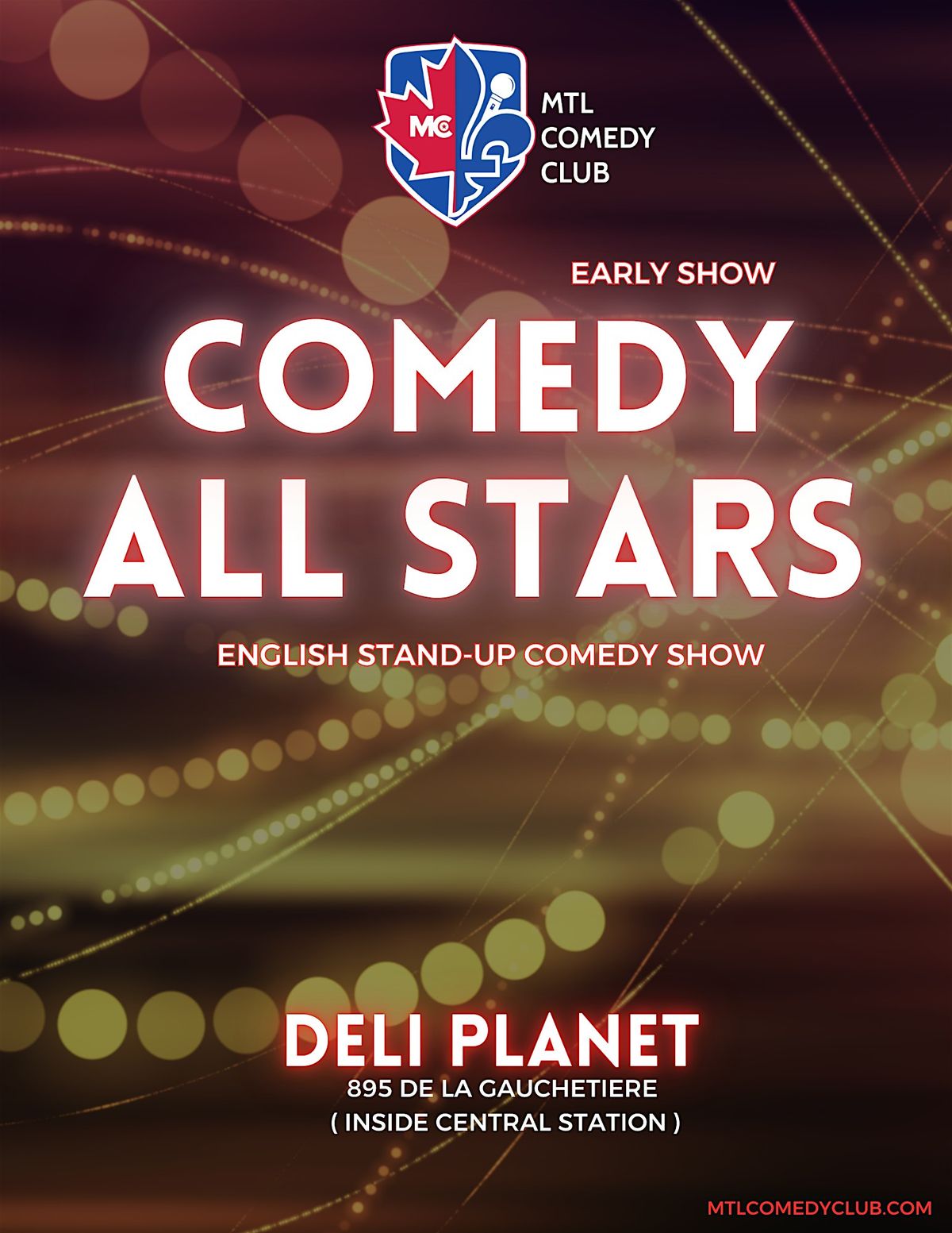 COMEDY ALL STARS! ( Early Show \/ 7pm )| SATURDAY, DECEMBER 20TH , 2025