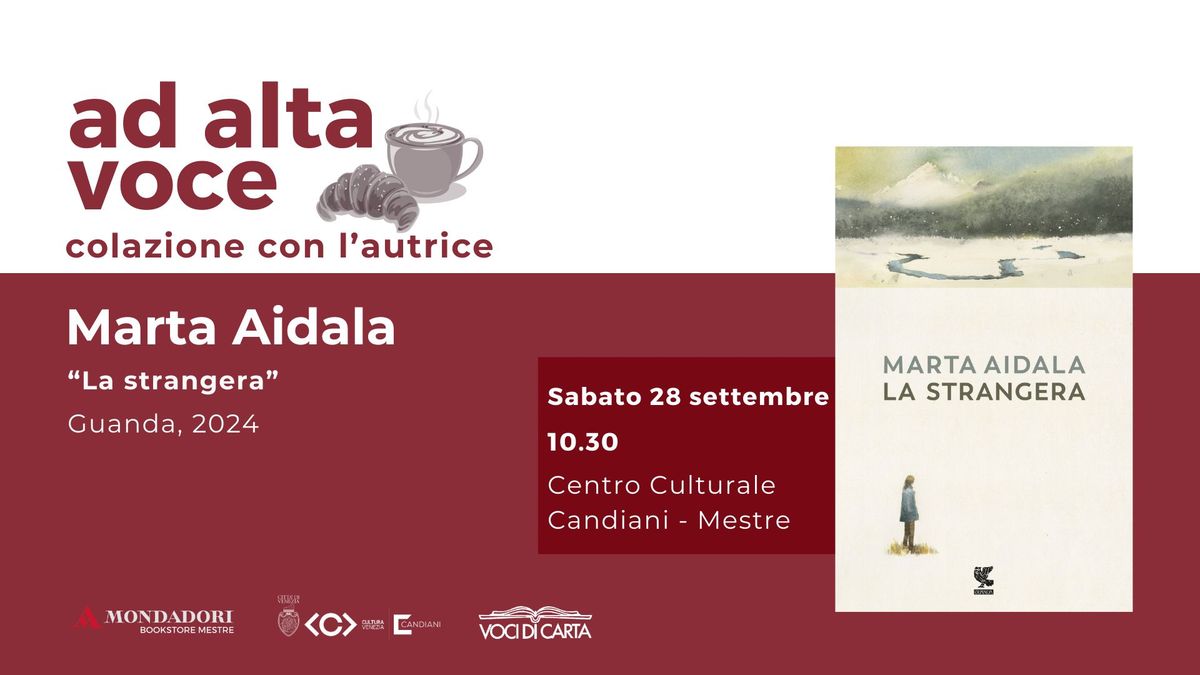 Colazione con l'autrice - 'La strangera' di Marta Aidala