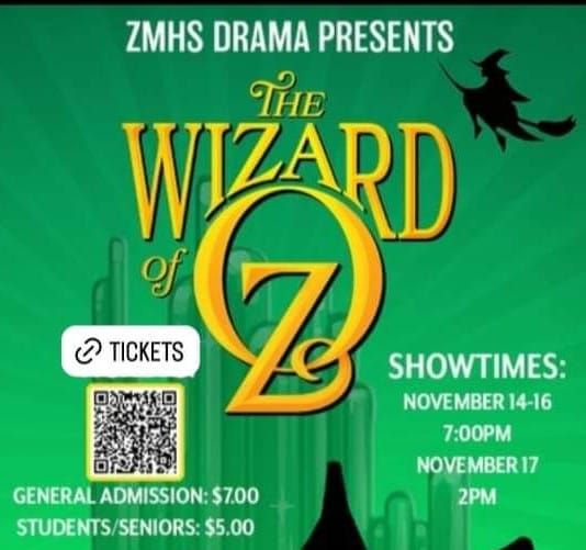 ZMHS presents "The Wizard of Oz" the musical