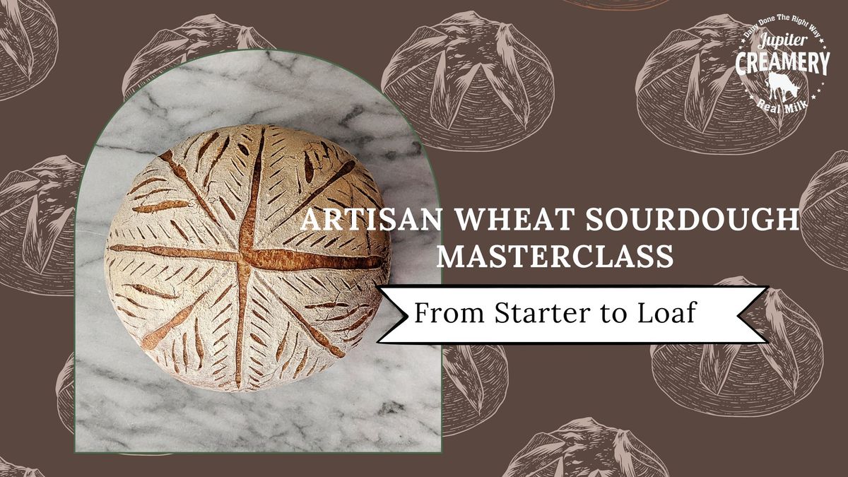 Artisan Wheat Sourdough Masterclass: From Starter to Loaf