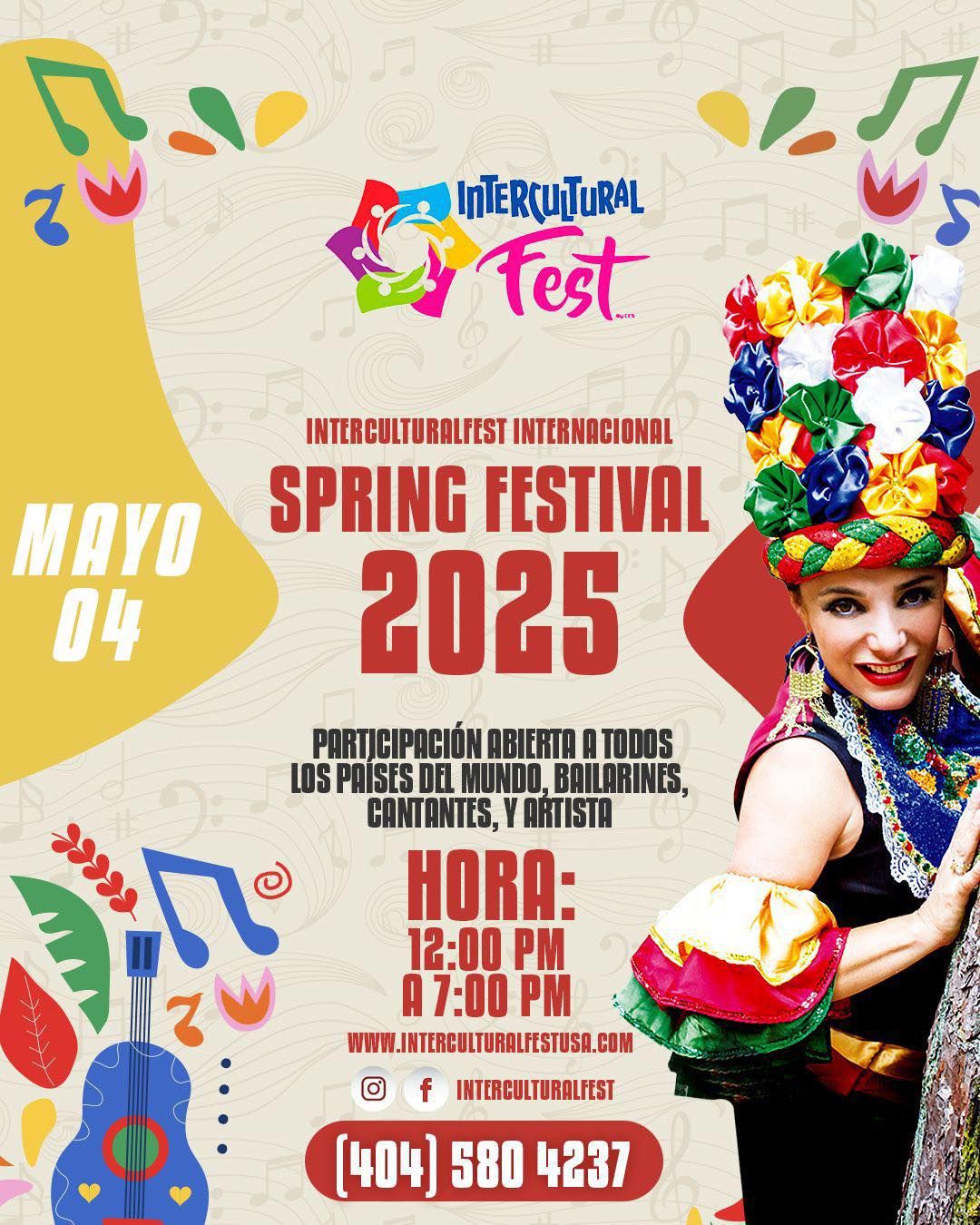 Free Festival 10th Interculturalfest International Spring Festival