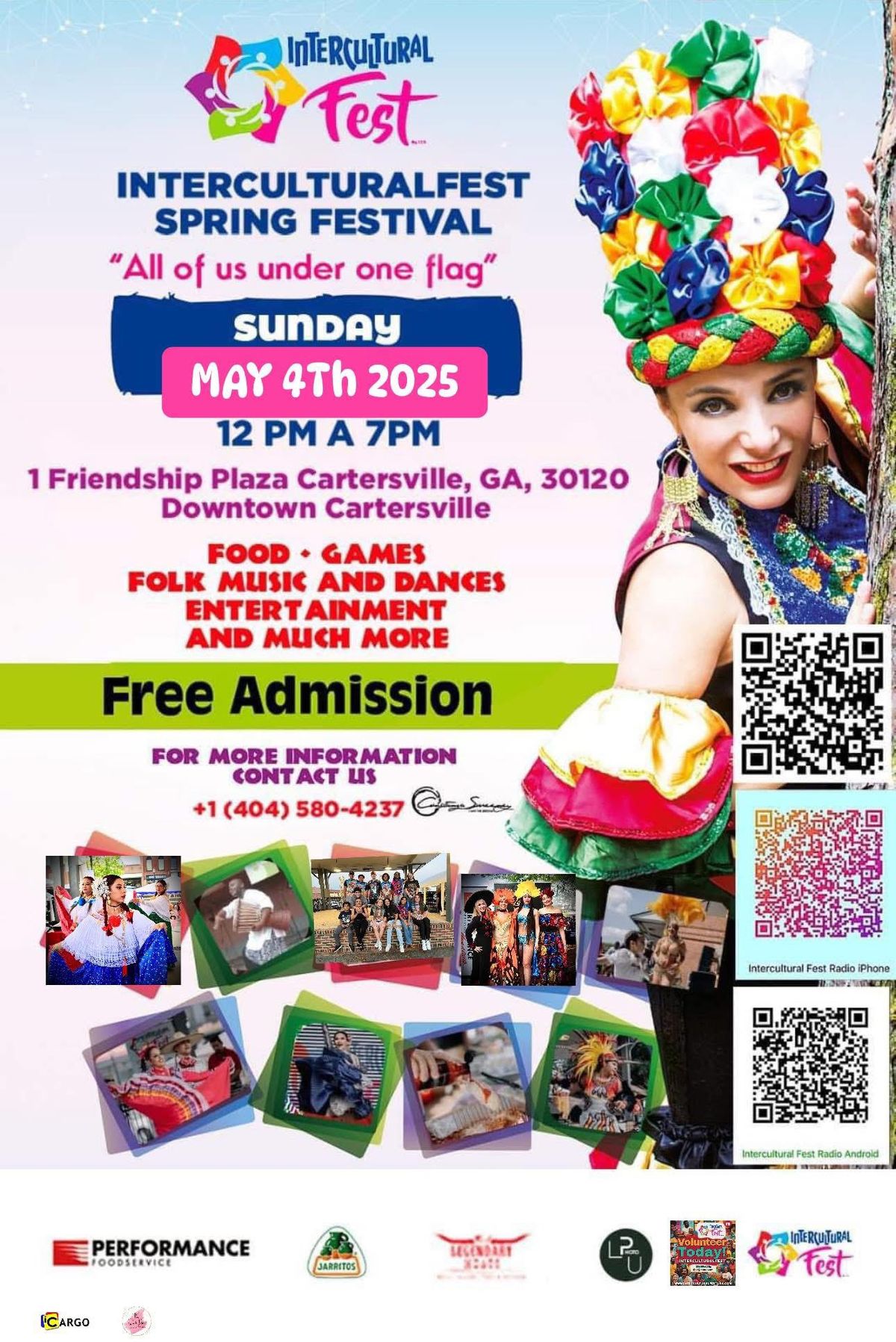 Free Festival 10th Interculturalfest International Spring Festival