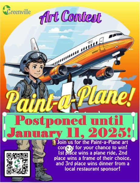 Airport Paint-A-Plane Art Contest