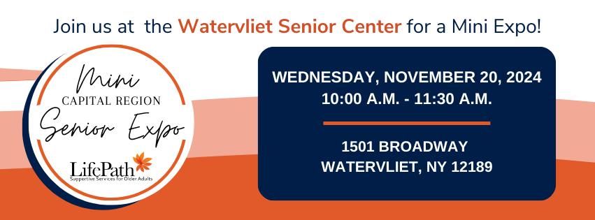 Watervliet Mini Senior Expo