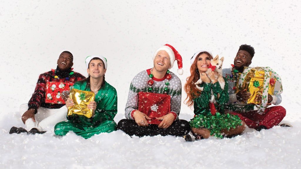 Pentatonix Concert 2022 Christmas Pentatonix: The Evergreen Christmas Tour 2021 Tickets, Target Center,  Minneapolis, 18 December 2021