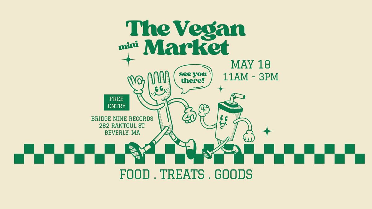 Vegan MINI Market @ Bridge Nine Records \/ Beverly, Ma