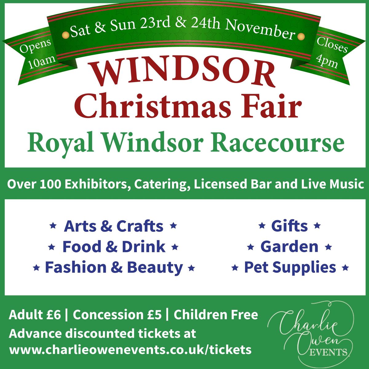 Windsor Christmas Shopping Fair