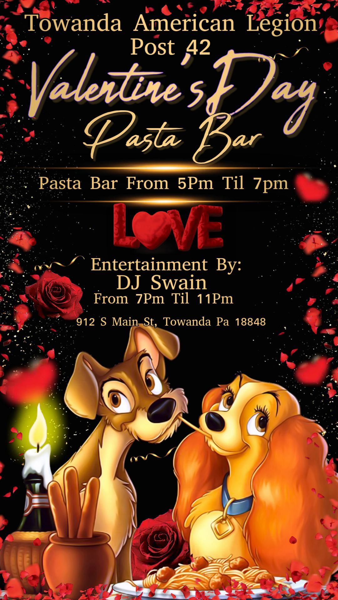 Towanda American Legion Post 42 Valentines day party 