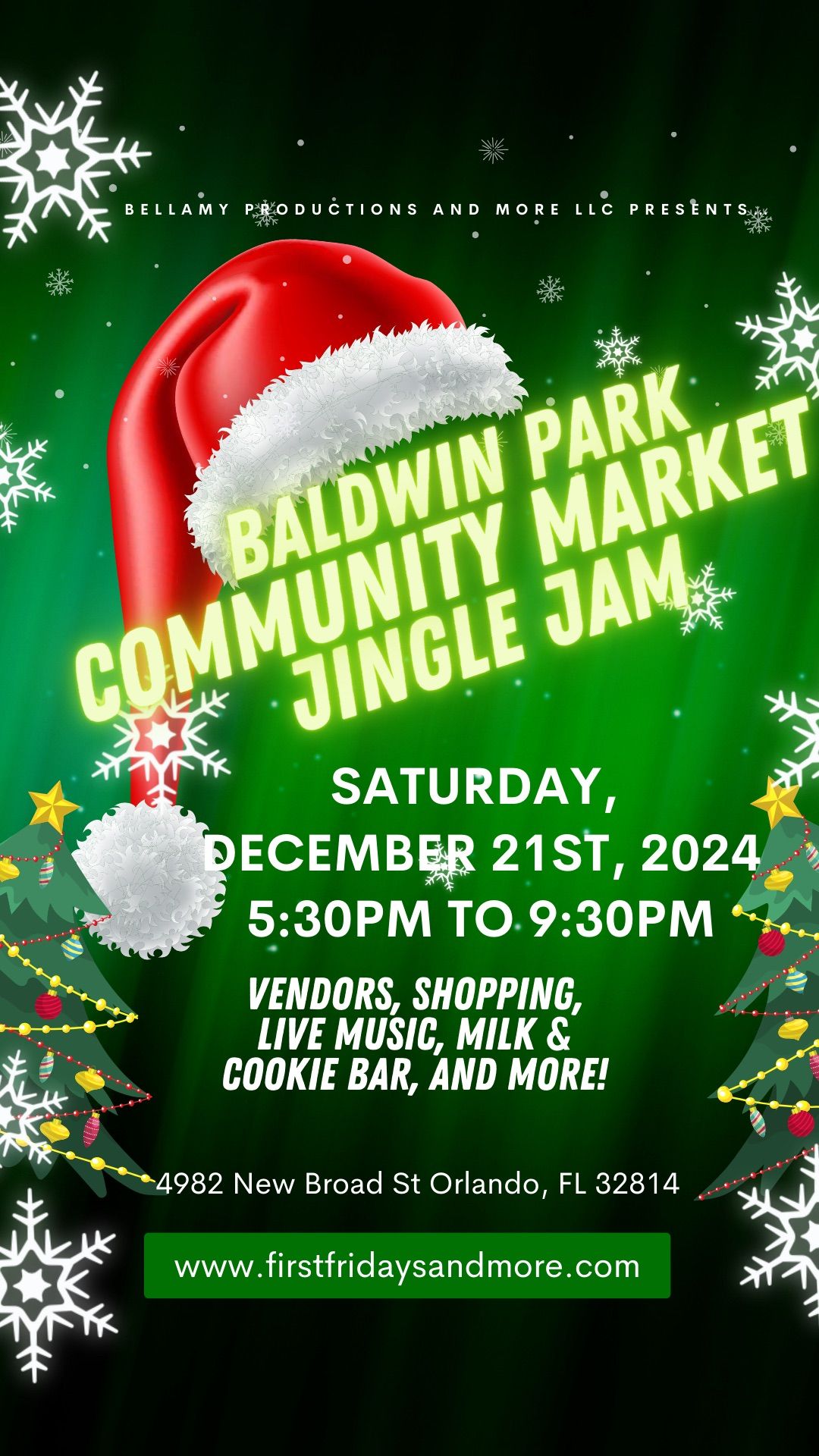 Baldwin Park Community Market Jingle Jam 