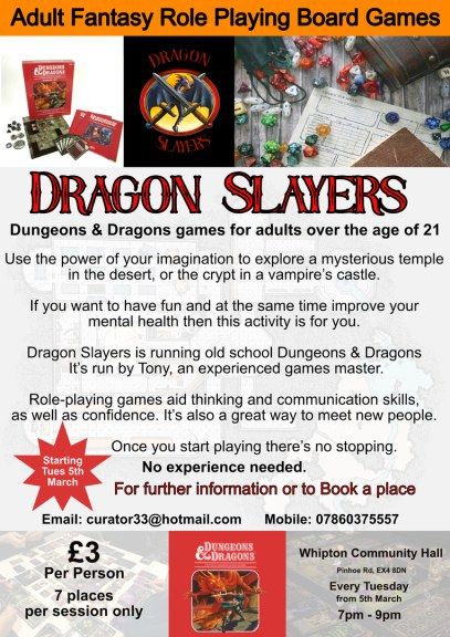 Dragon Slayer games for adults over age of 21