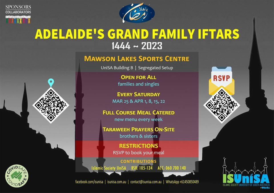 Adelaide's Grand Family Iftars