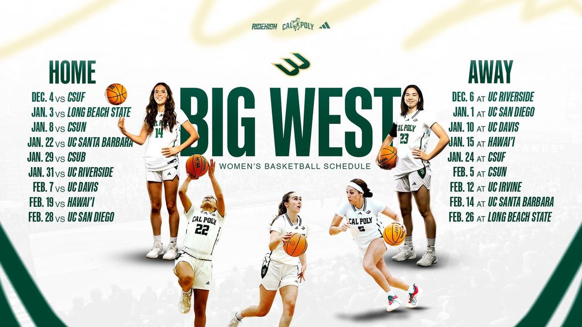Parking Long Beach State at Cal Poly Mustangs Womens Basketball