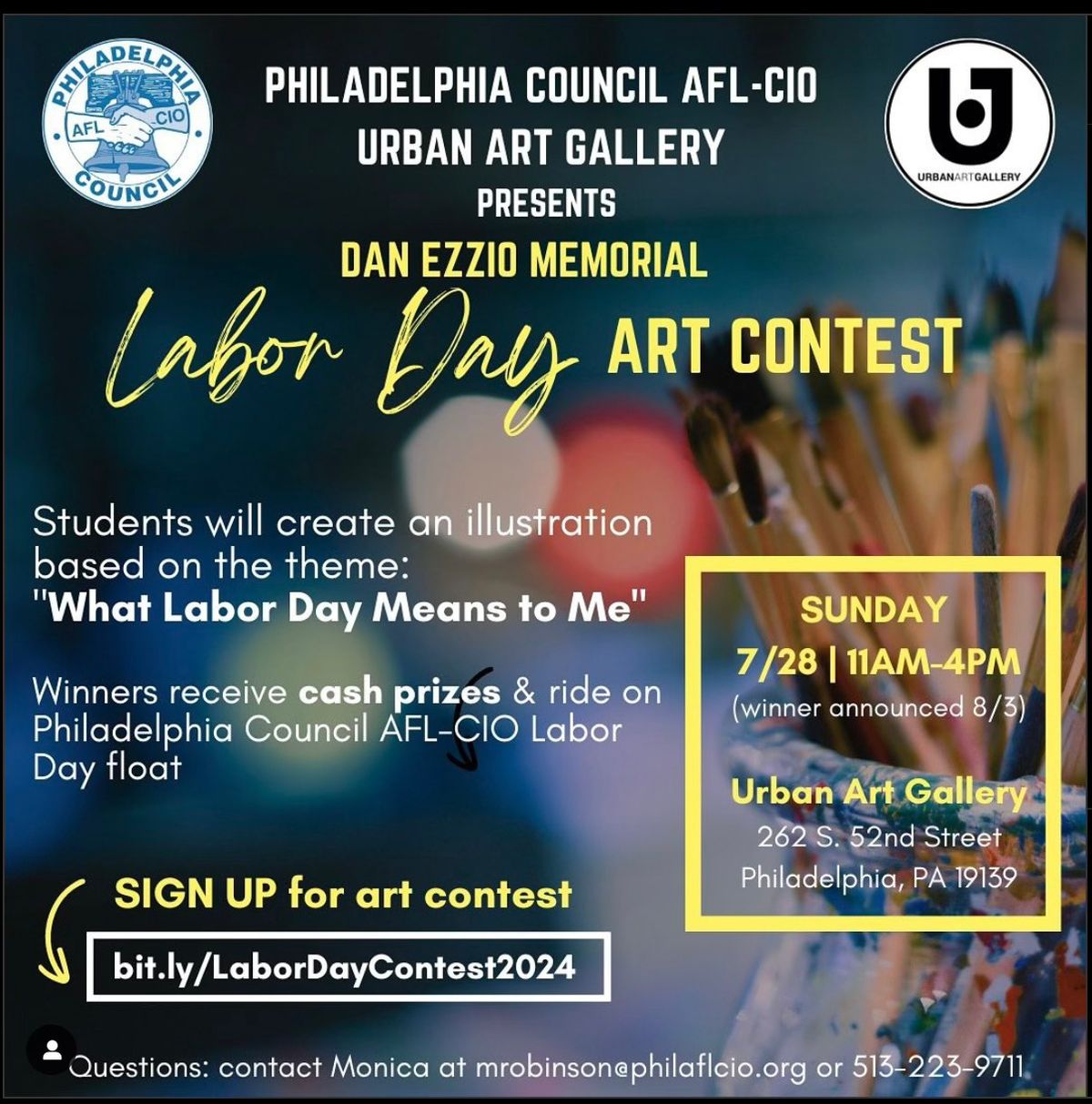 Dan Ezzio Memorial Labor Day Art Contest