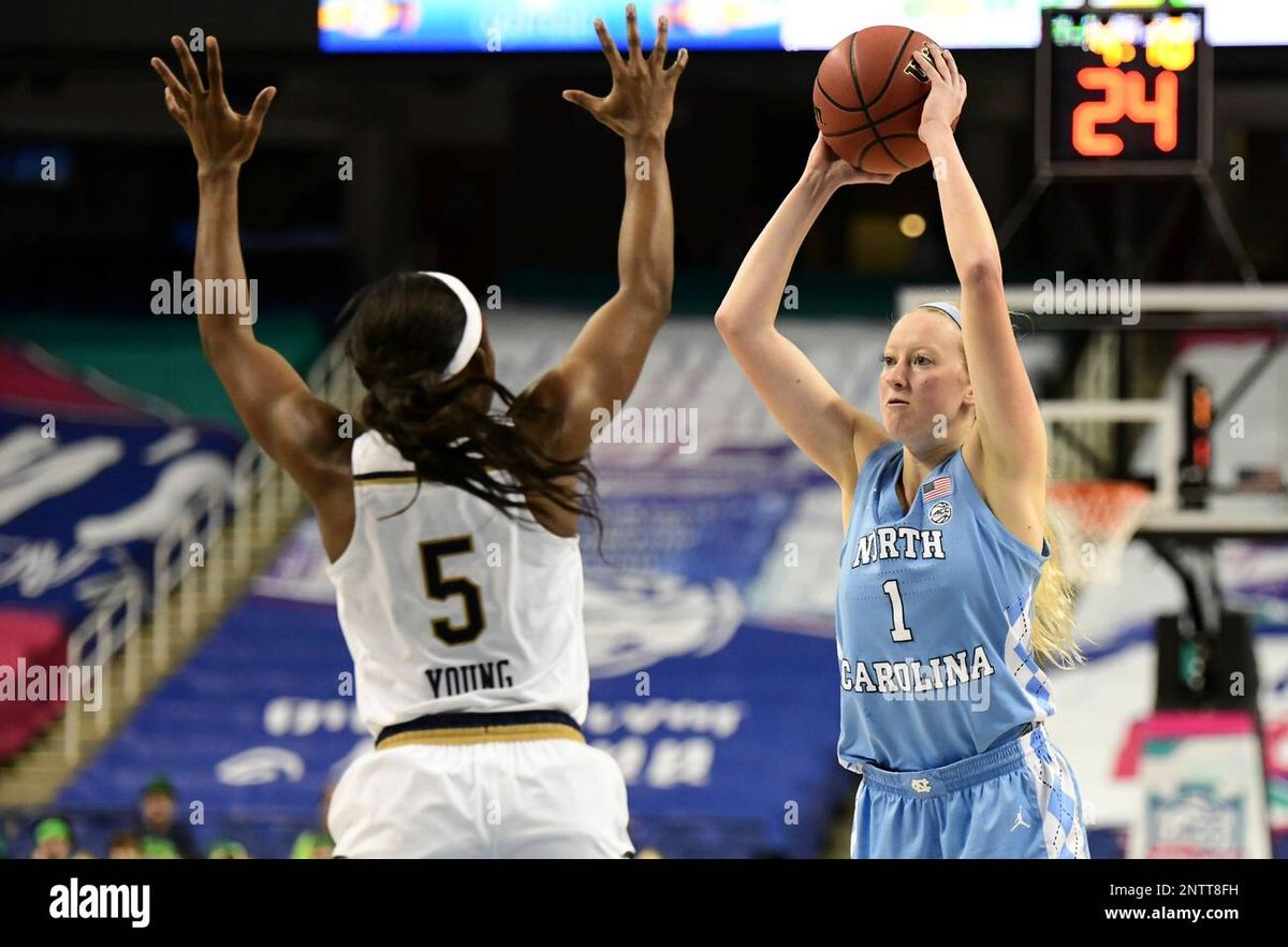 Notre Dame Fighting Irish at North Carolina Tar Heels Womens Basketball