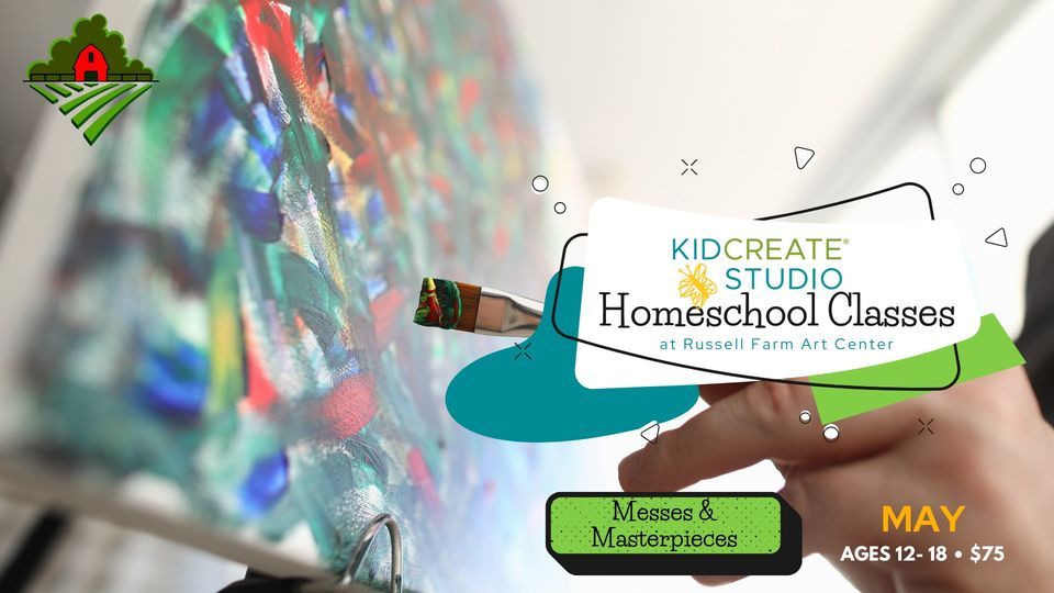 Kidcreate Homeschool Classes - Messes & Masterpieces