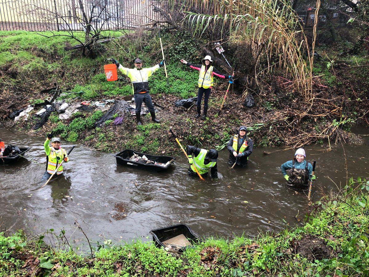 Ali\u2019s Friday Cleanup @ Brooktree Creek 10.0, 1\/10\/25