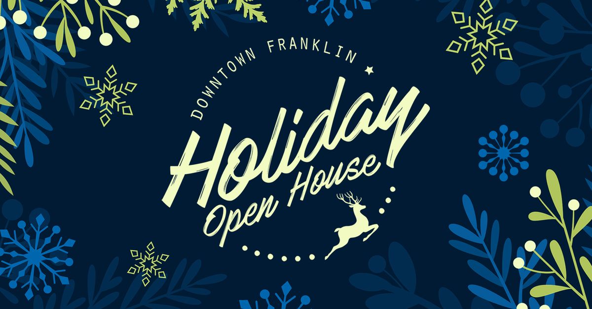 Downtown Franklin Holiday Open House