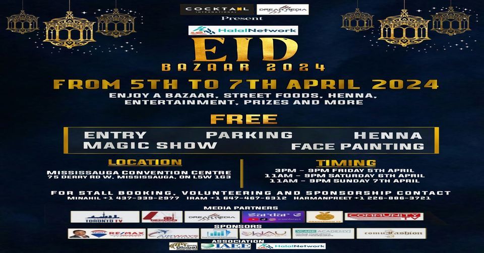 Halal Network Eid Bazaar - Apr 5th, 2024
