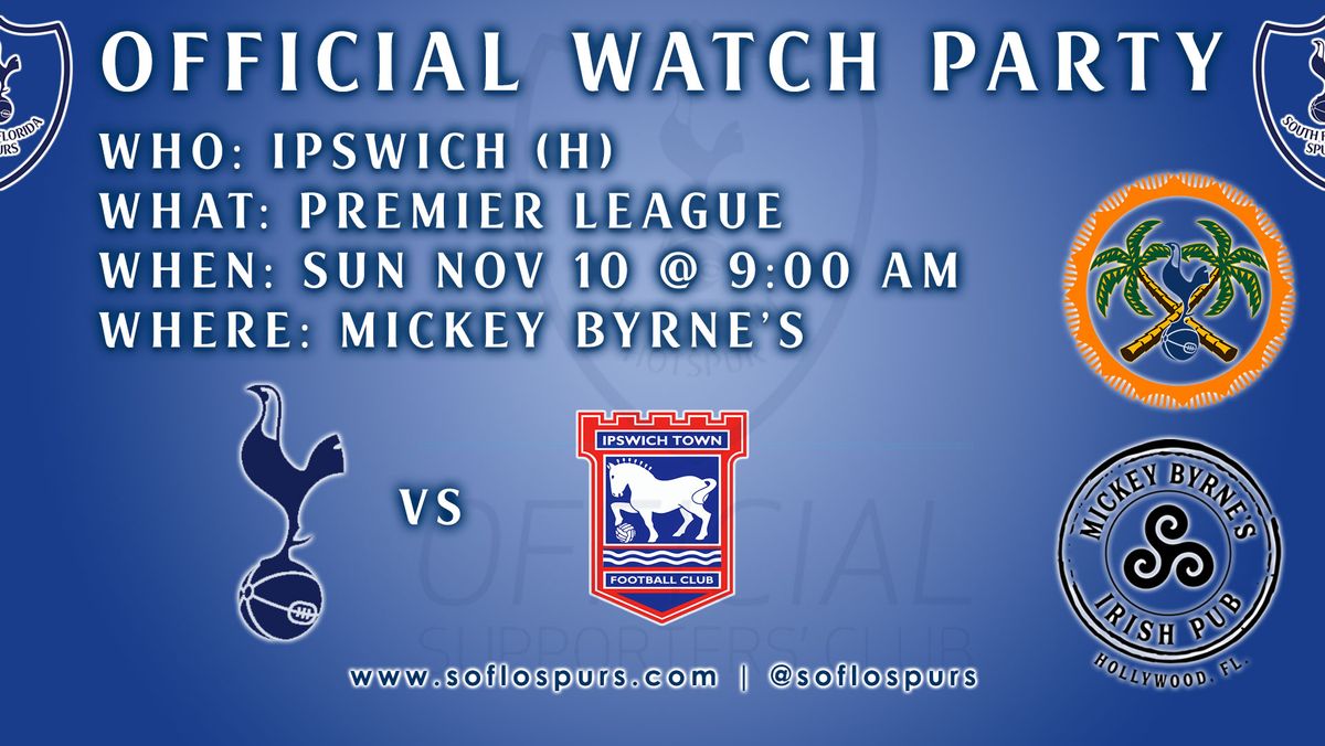 Tottenham v Ipswich