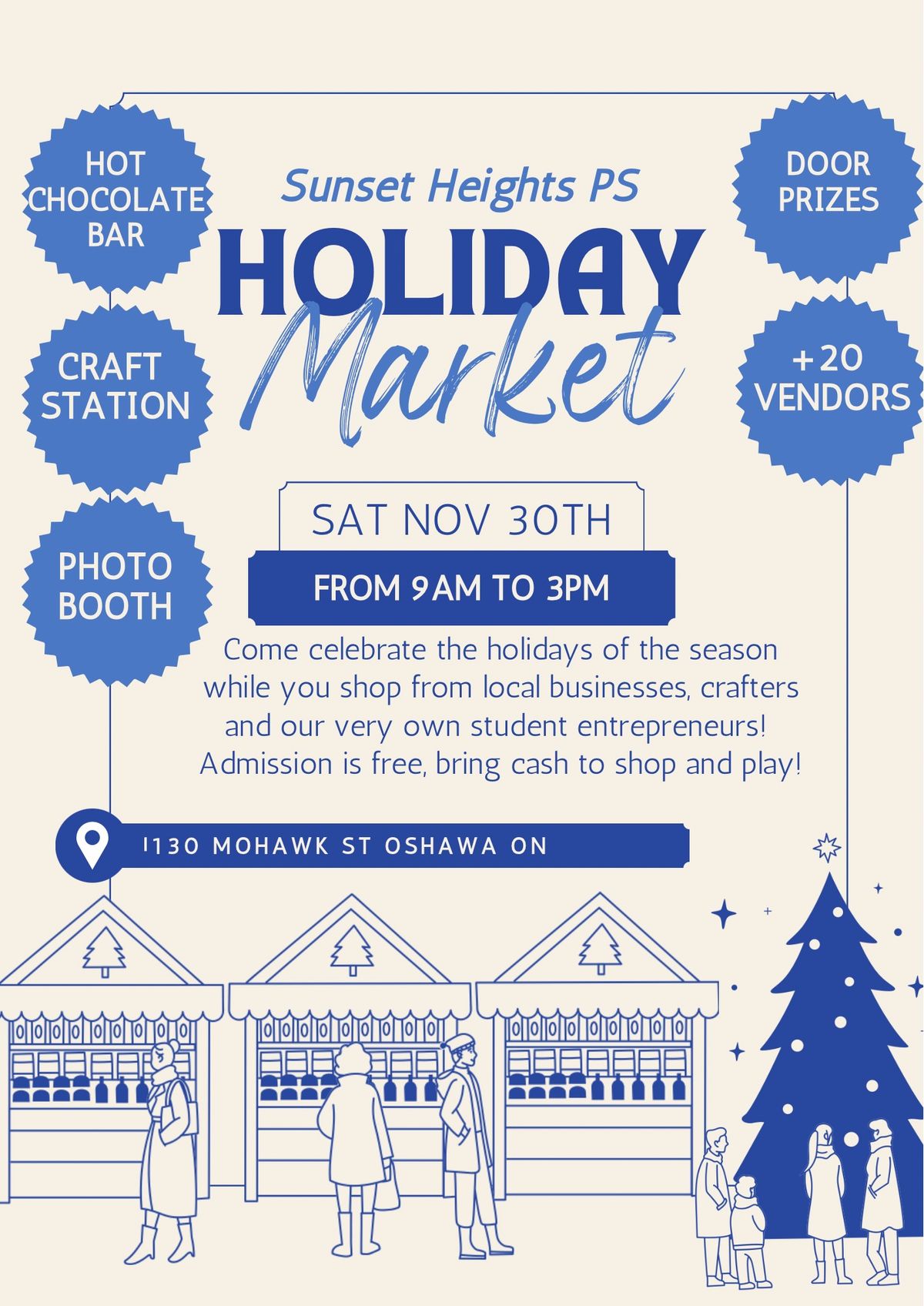 Holiday Market at Sunset Heights PS 