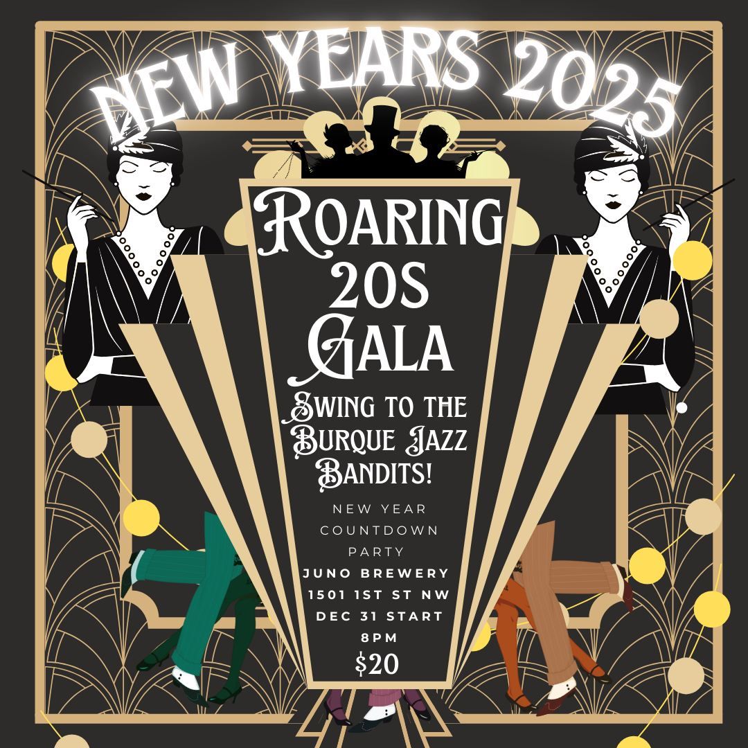 DCS and Juno Brewery present: NYE Roaring 20s Gala!