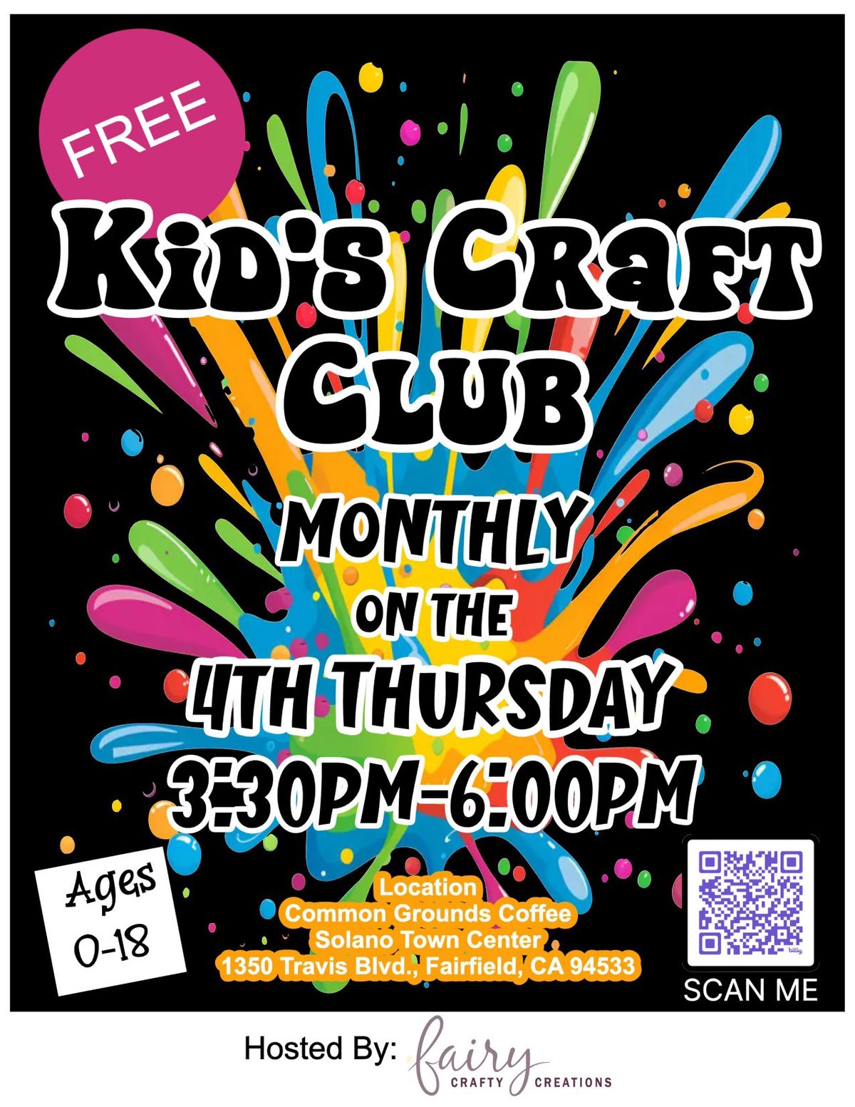 FREE Kid\u2019s Craft Club