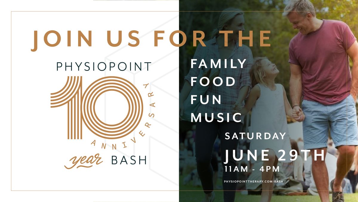 PhysioPoint 10th Anniversary Celebration