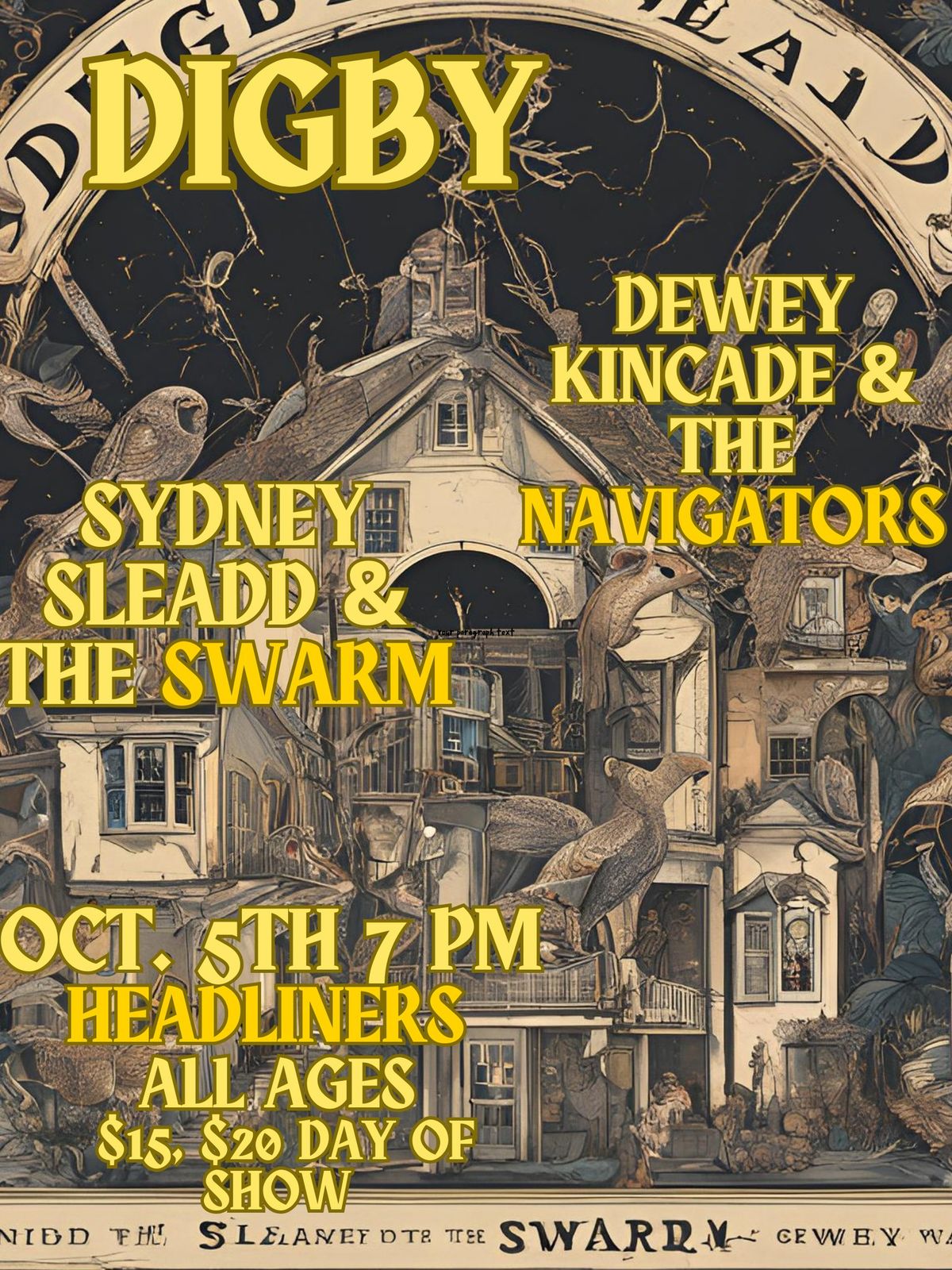 Digby with Dewey Kincade & The Navigators - Headliners (Louisville, KY)