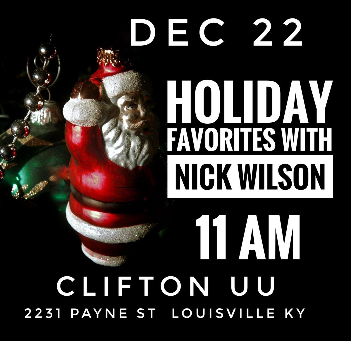 Holiday Favorites with Nick Wilson