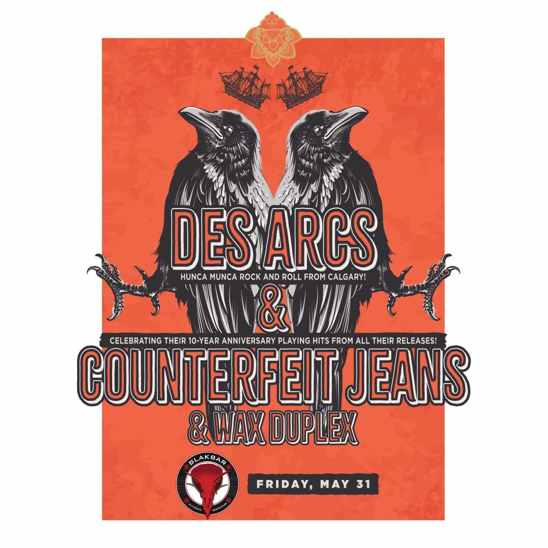 Des Arcs, Counterfeit Jeans (10-yr show), Wax Duplex 