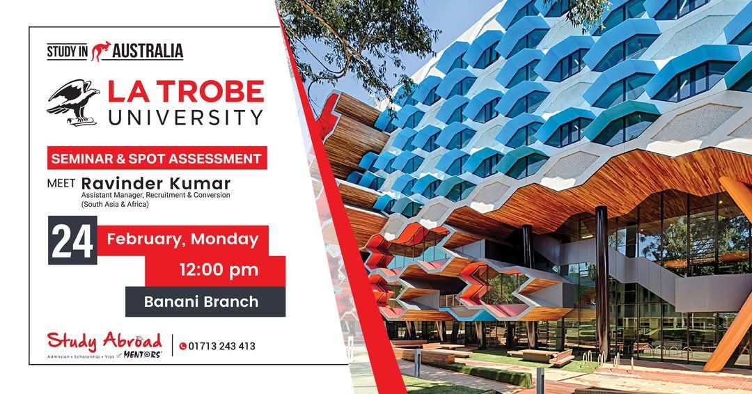 Seminar & Spot Assessment: La Trobe University