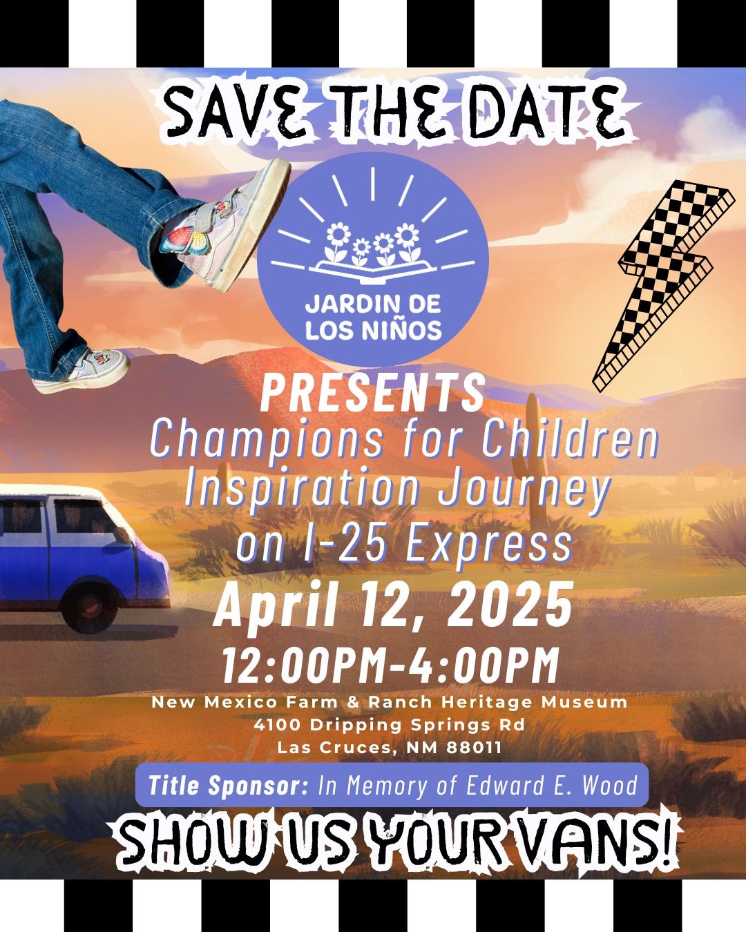 Jardin\u2019s Champions for Children Inspiration Journey on I-25 Express 