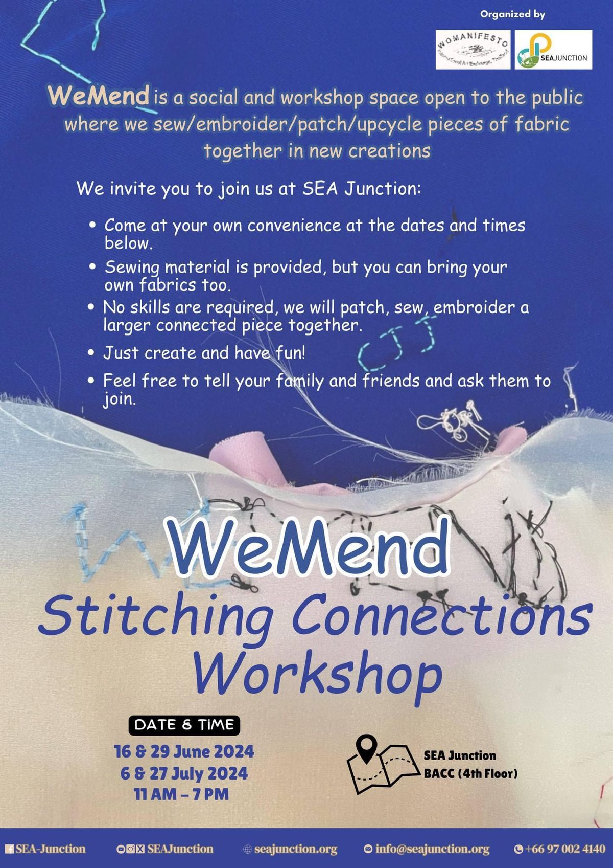 WeMend: Stitching Connections Workshop
