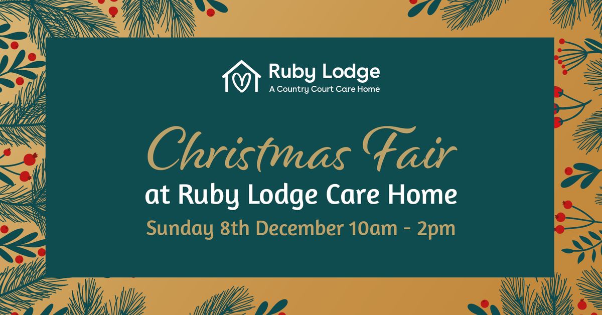 Christmas Fair at Ruby Lodge Care Home