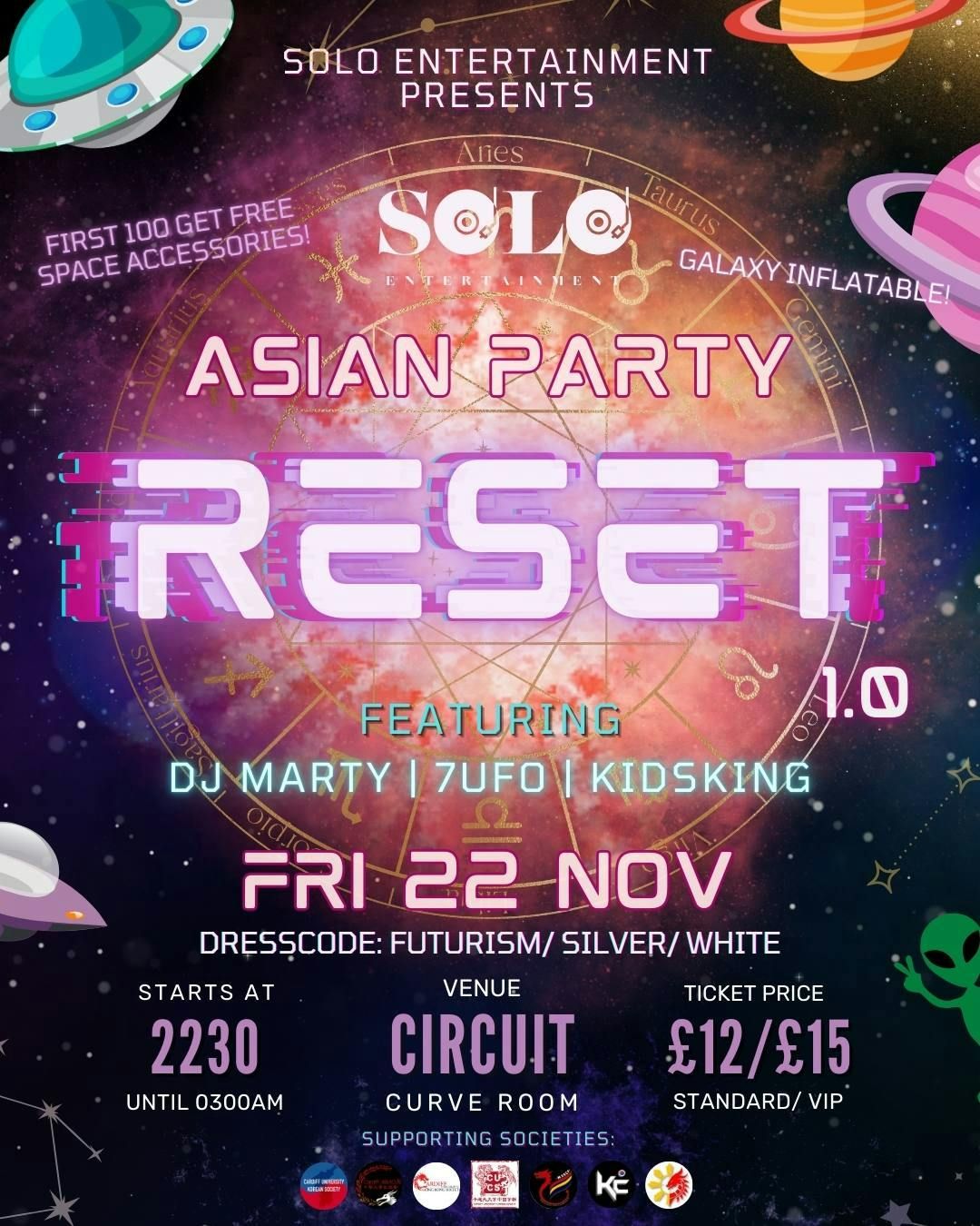 SOLO's Reset Asian Party 2024