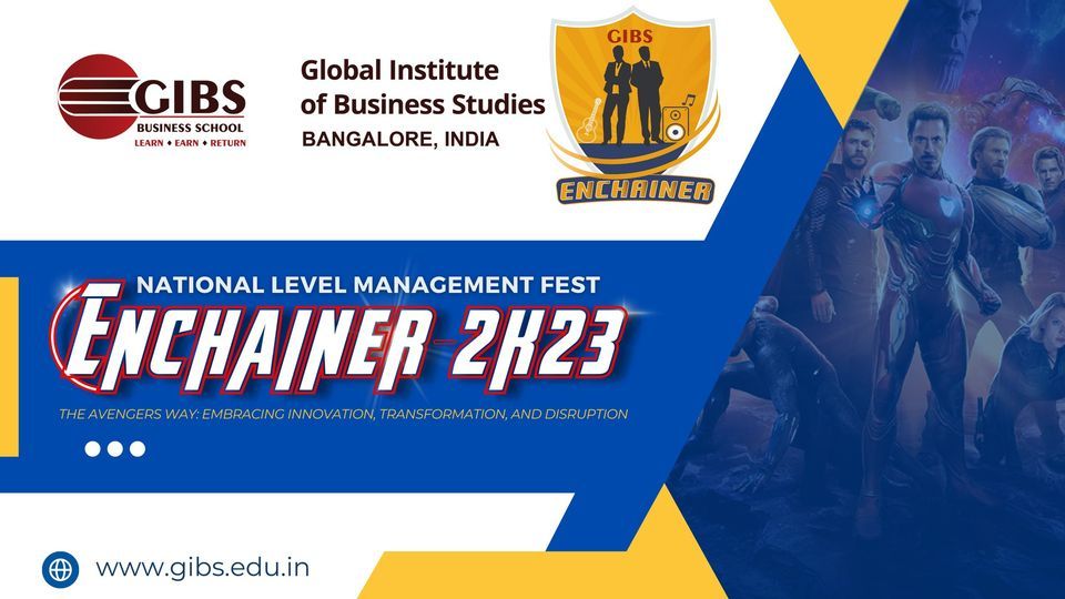 GIBS Enchainer2k23 - National Level Management Fest