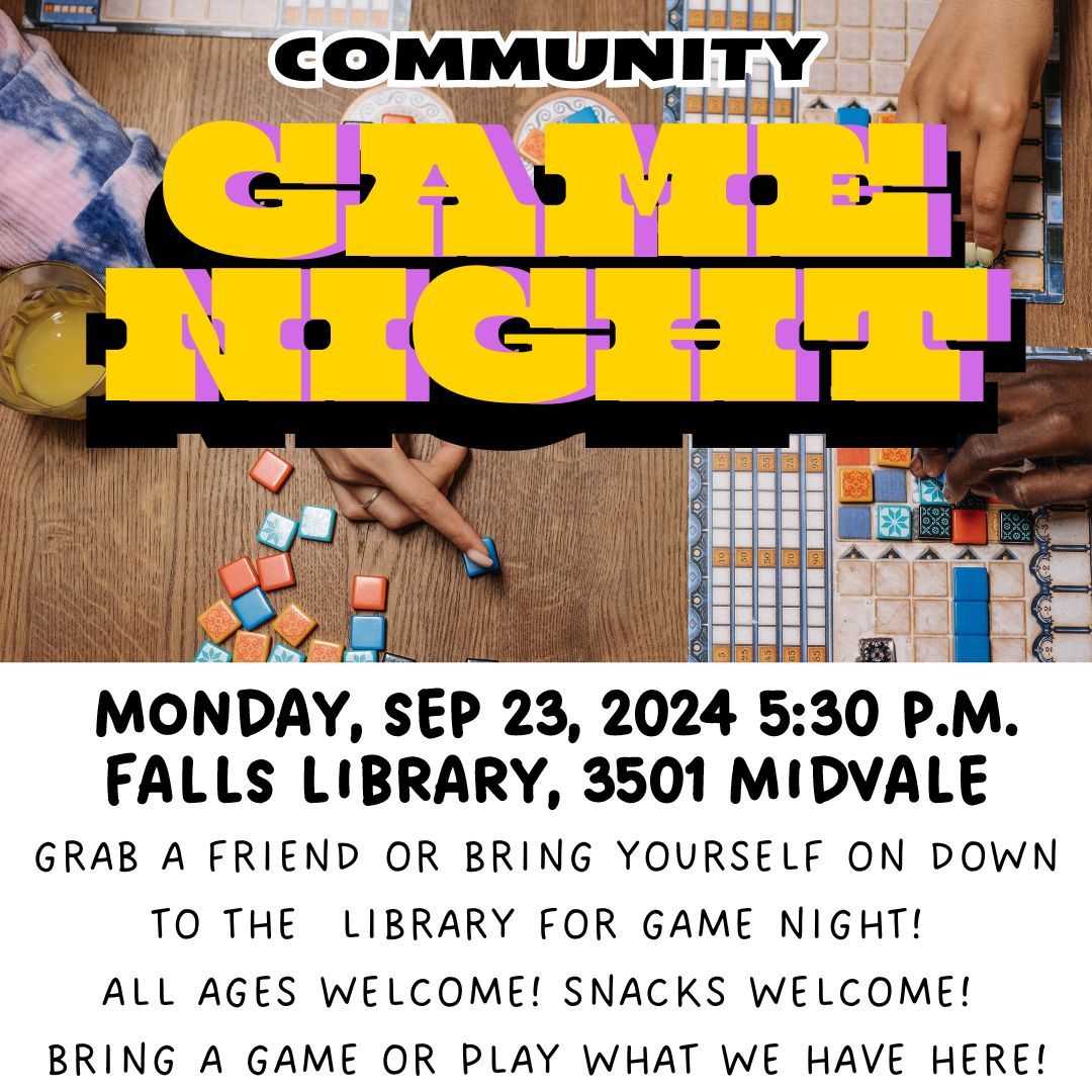 Community Game Night