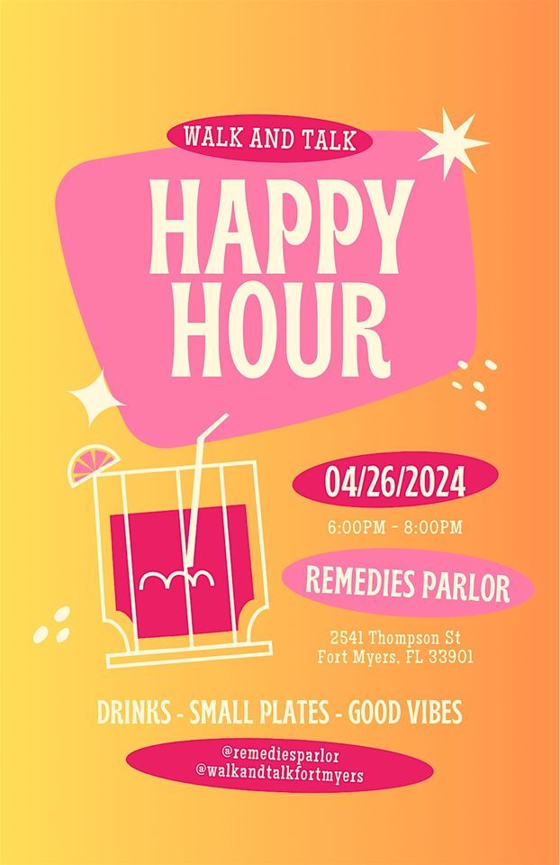 Happy Hour hosted by Walk and Talk