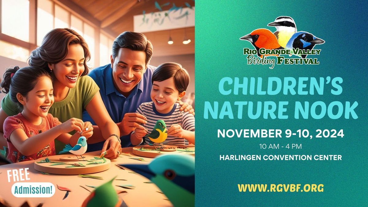 Children's Nature Nook at the RGV Birding Festival