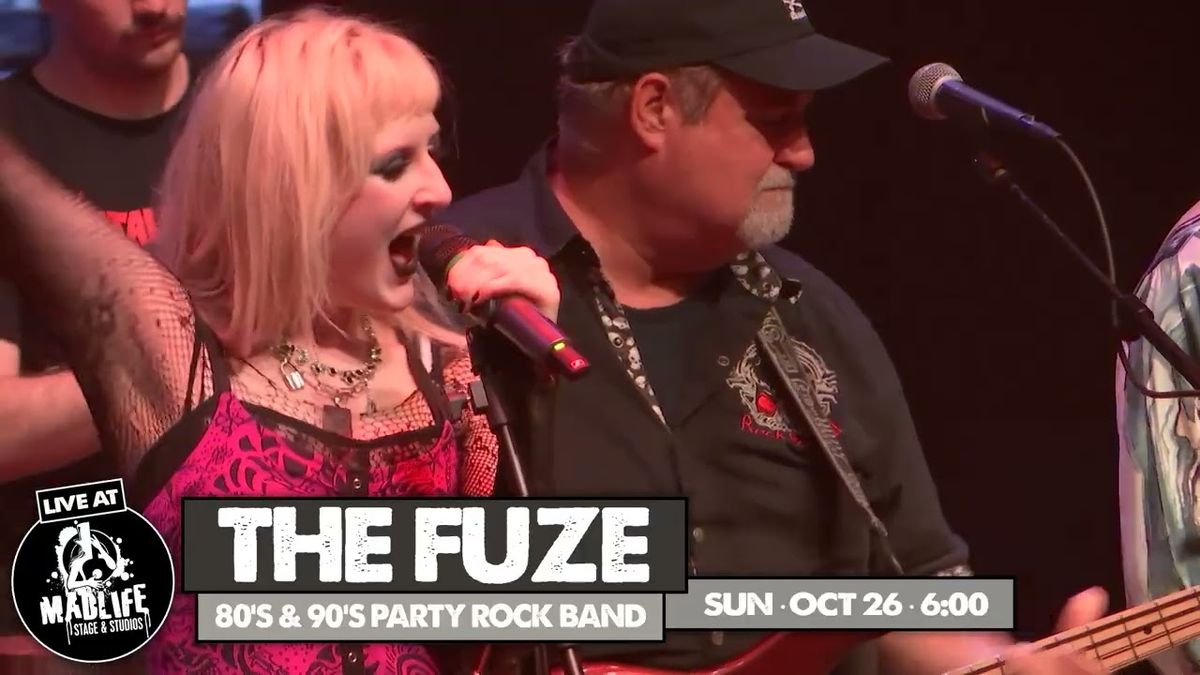 Fuze - 80s and 90s Party Rock Band at MadLife Stage and Studios