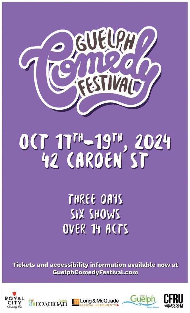 Guelph Comedy Festival 2024