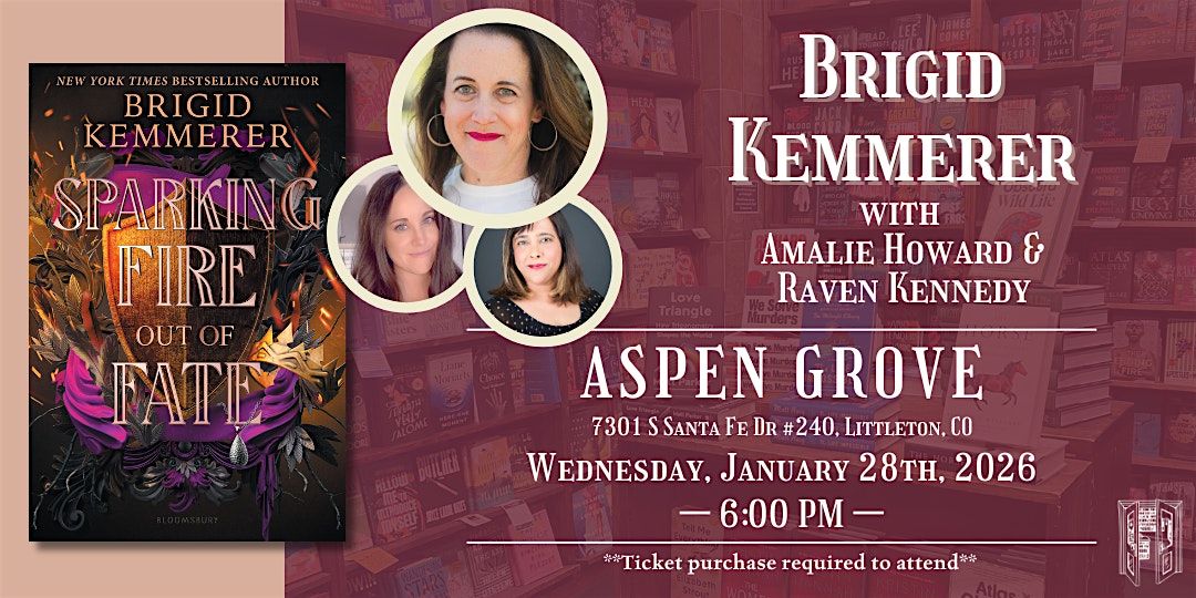 Brigid Kemmerer w\/ Amalie Howard and Raven Kennedy at Tattered Cover