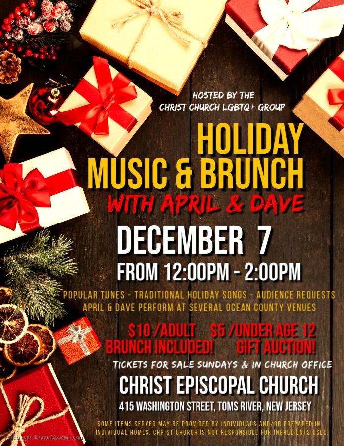 Holiday Music & Brunch with April & Dave