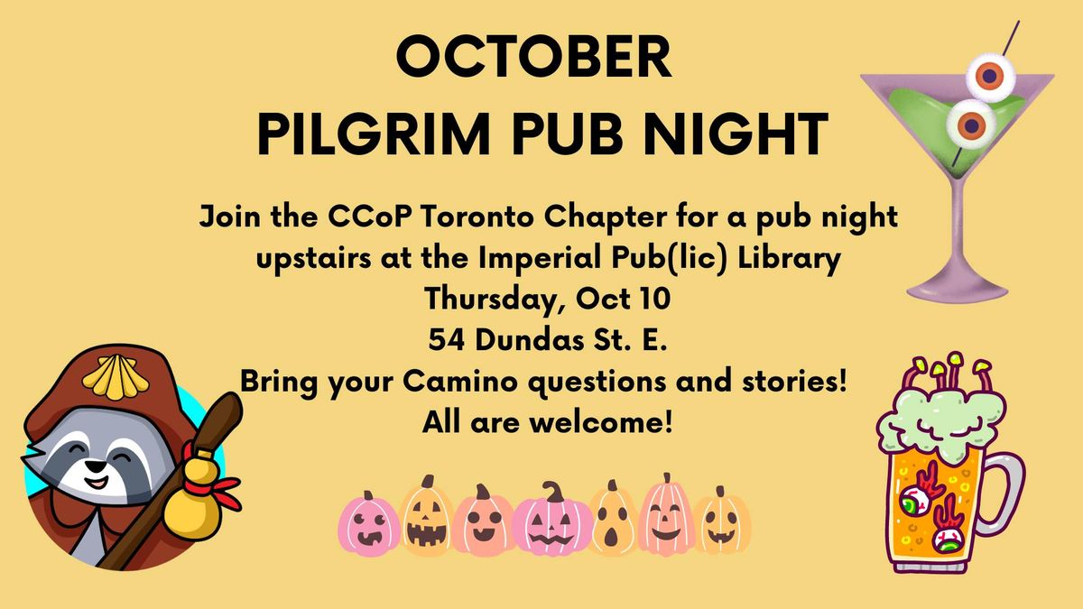 October Pilgrim Pub Night