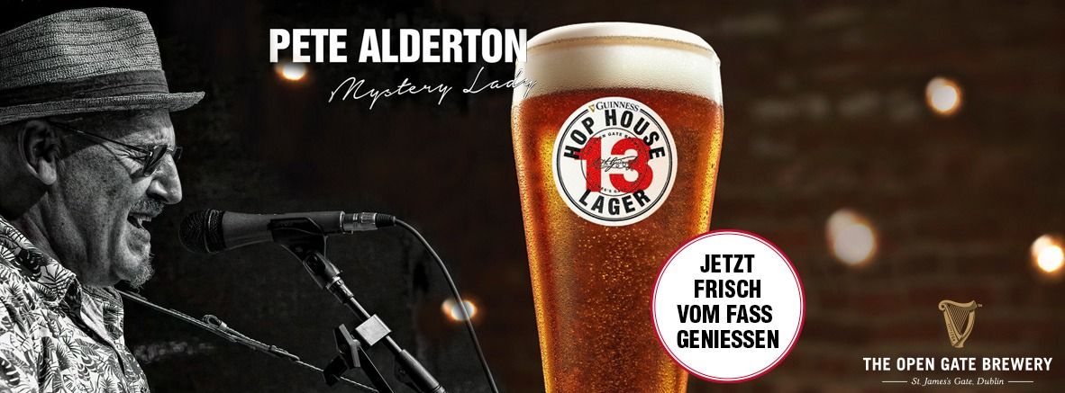 Pete Alderton - LIVE in Die Blaue Stunde