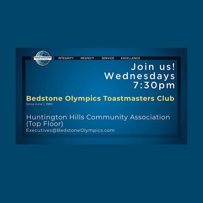 Bedstone Olympics Toastmasters Club