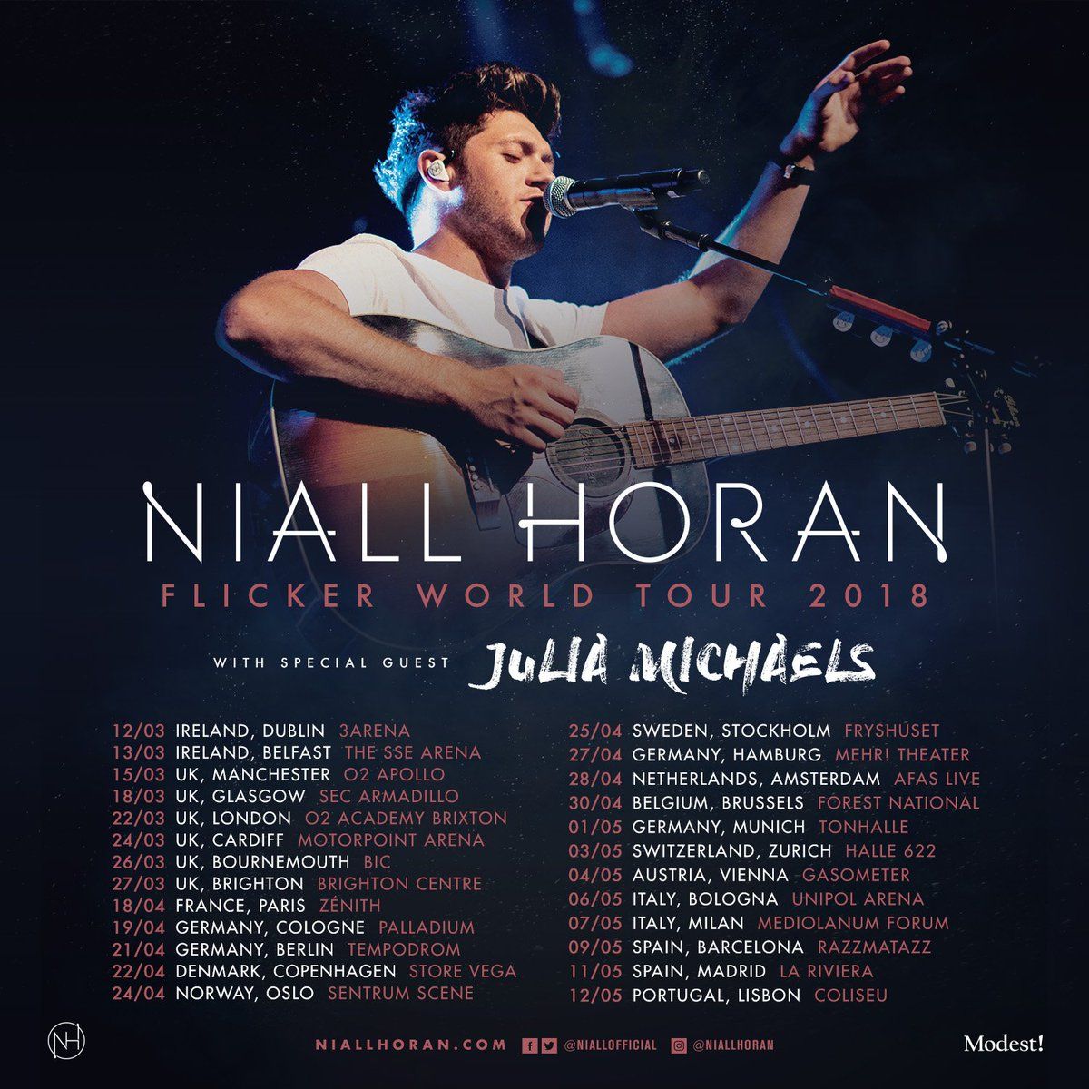 Niall Horan Amsterdam Tickets