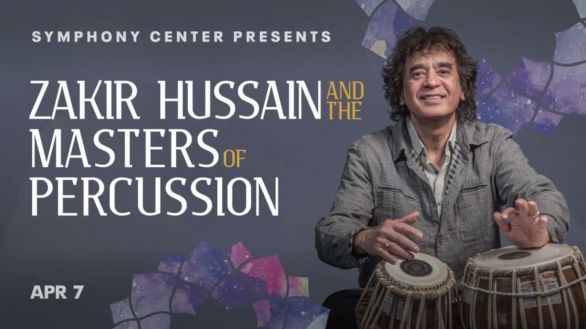 Zakir Hussain & The Masters of Percussion